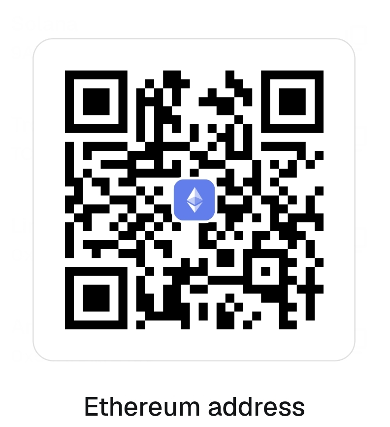 Ethereum donation QR code